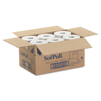 GP Hard wound Paper Towel
Roll, Non perforated, 9 x
400ft, White, 6 Rolls/Carton