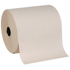 GP enMotion Brown 8&quot; 1-Ply
Recycled Roll Towel
6 Rolls @ 700 Linear Feet ,
4200 Linear Feet , Towel
(WxL) 8.200&quot; x 700.000&#39;