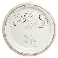 Bare by Solo Eco-Forward Heavy Wt. Paper Plate -