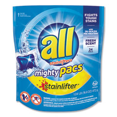 ALL Mighty Pacs Laundry  Detergent, Stainlifter, Fresh 