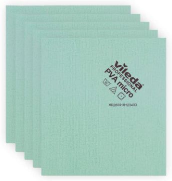 Picture of PVA Micro Cloth - Green 5/Pk 20/Cs
