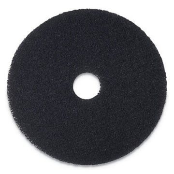 Stripping Floor Pads    20" Diameter    Black    5/Carton