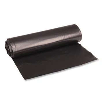 Low Density Repro Can Liners 33 Gal  1.2 Mil 33" X 39" Black  100/Carton