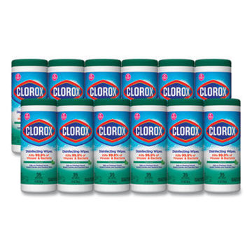 Disinfecting Wipes    7 X 8    Fresh Scent    35/Canister    12/Carton