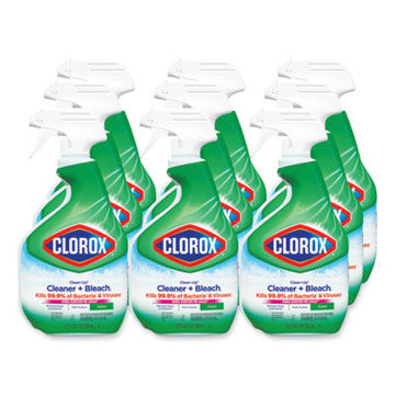 Clean-Up Cleaner + Bleach    Original    32 Oz Spray Bottle    9/Carton