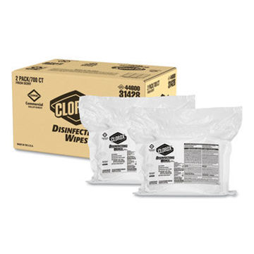 Disinfecting Wipes    Fresh Scent    7 X 8    700/Bag Refill    2/Carton