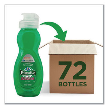 Palmolive Dishwashing Liquid Original Scent 3 Oz Bottle  72/Carton