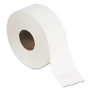 Jumbo Jr. Bath Tissue Roll    Septic Safe    2-Ply    White    1000 Ft    8 Rolls/Carton
