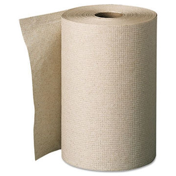 Pacific Blue Basic Nonperforated Paper Towels    7 7/8 X 350Ft    Brown    12 Rolls/Ct