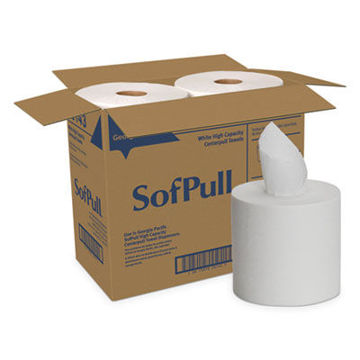 Sofpull Perforated Paper Towel    7 4/5 X 15    White    560/Roll    4 Rolls/Carton