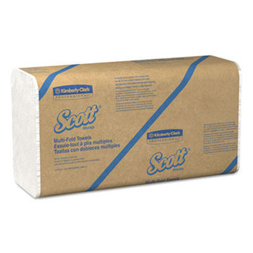 Essential Multi-Fold Towels 100% Recycled    9 1/5X9 2/5    White    250/Pk    16 Pk/Ct