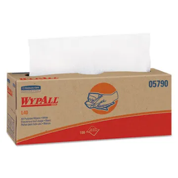 L40 Towels    Pop-Up Box    White    16 2/5 X 9 4/5    100/Box    9 Boxes/Carton