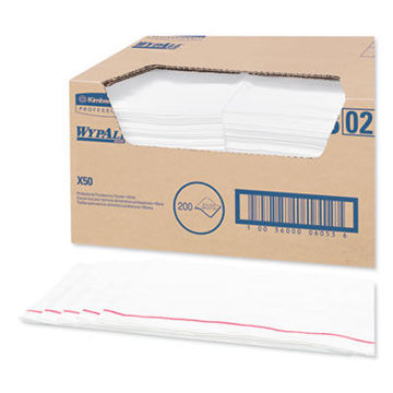 X50 Foodservice Towels    1/4 Fold    23 1/2 X 12 1/2    White    200/Carton
