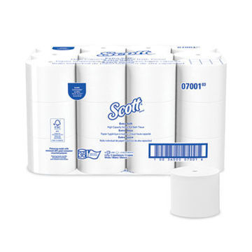 Essential Extra Soft Coreless Standard Roll Bath Tissue    Septic Safe    2-Ply    White    800 Sheets/Roll    36 Rolls/Carton