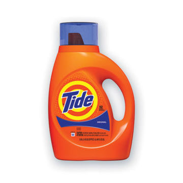 Liquid Tide Laundry Detergent    32 Loads    46 Oz Bottle    6/Carton