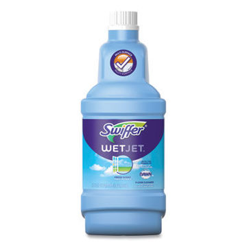 Wetjet System Cleaning-Solution Refill    Fresh Scent    1.25 L Bottle    4/Carton