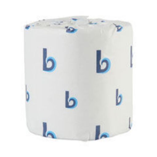 Picture of Office Packs Standard Bathroom Tissue    Septic Safe    2-Ply    White    350 Sheets/Roll    48 Rolls/Carton