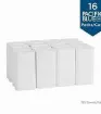 Picture of Georgia Pacific Blue Select Multi-Fold 2 Ply Paper Towel 9 1/5 X 9 2/5 White125/Pk 16 Pk/Ct