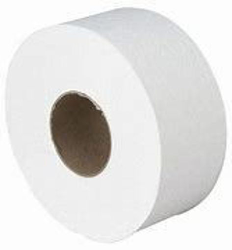 Picture of Jumbo Bath Tissue, Septic Safe, 2-Ply, White, 3.5" x 750 ft, 12/Carton