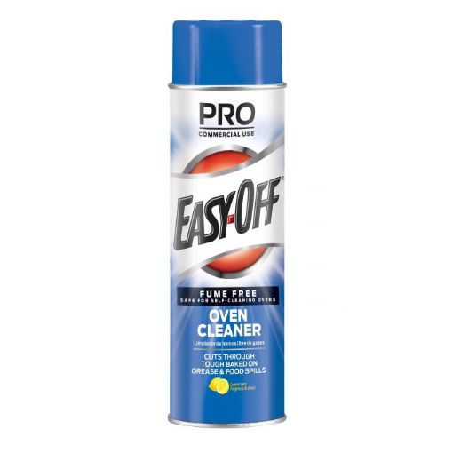 Picture of Easy-Off Pro Fume Free Commercial Oven Cleaner 24 Oz Can, White, Liquid, Aerosol - 6/24OZ