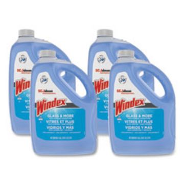 Picture of Windex Glass Cleaner With Ammonia-D 1 Gal Bottle 4/Carton
