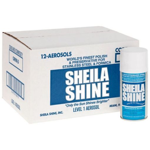 Picture of Sheila Shine Cleaner and Polish 10 Oz Can, (12/CS)