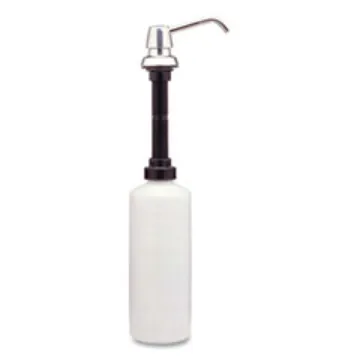 Picture of Contura Lavatory-Mounted Soap Dispenser 4" spout 34 Oz  3.31 X 4 X 17.63Chrome/Stainless Steel