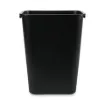 Picture of Soft-Sided Wastebasket    41 Qt    Plastic    Black