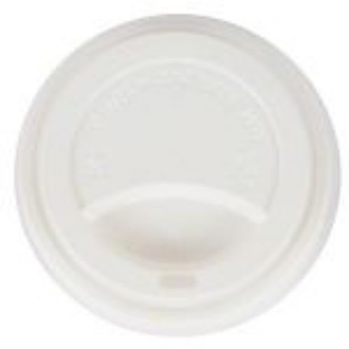 Picture of Vintage® Hot Cup Dome Lid White- 10 oz.-20 oz 1000CS