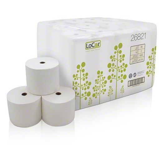 Picture of 2 Ply Bath Tissue 3.85""X 4.05 Small Core 1000Sheets 36Cs (Fits Gp Dispensers)