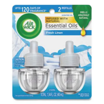 Picture of Scented Oil Refill    Fresh Linen    0.67 Oz    2/Pack