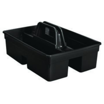Picture of Executive Carry Caddy    2-Compartment    Plastic    10.75W X 6.5H    Black