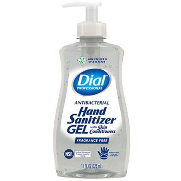 Picture of Dial Gel sanitizer w/skin conditioners  12 / 11oz CS